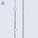  NC204 Dây chuyền xích công nhỏ 3 khoen 