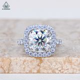  RG220 VT14K Cushion White 10*10mm 