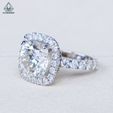  RG220 VT14K Cushion White 10*10mm 