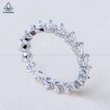  RX562 FULL MOIS HEART Nhẫn nữ tim full vòng 