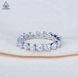  RX562 FULL MOIS HEART Nhẫn nữ tim full vòng 