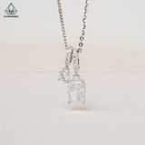  N569 Dây mặt liền đá đôi 