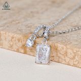  N569 Dây mặt liền đá đôi 