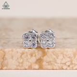  E012 Bông tai VAN đá 