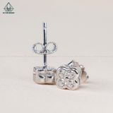  E012 Bông tai VAN đá 