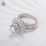  RX469 6.5mm Nhẫn nữ đài hoa 