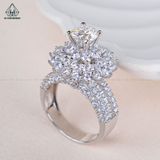  RX469 6.5mm Nhẫn nữ đài hoa 