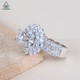  RX469 6.5mm Nhẫn nữ đài hoa 