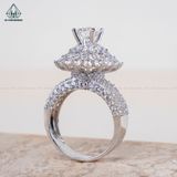  RX469 6.5mm Nhẫn nữ đài hoa 