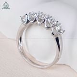  RX463 4mm Nhẫn kết FULL MOIS TRẮNG 