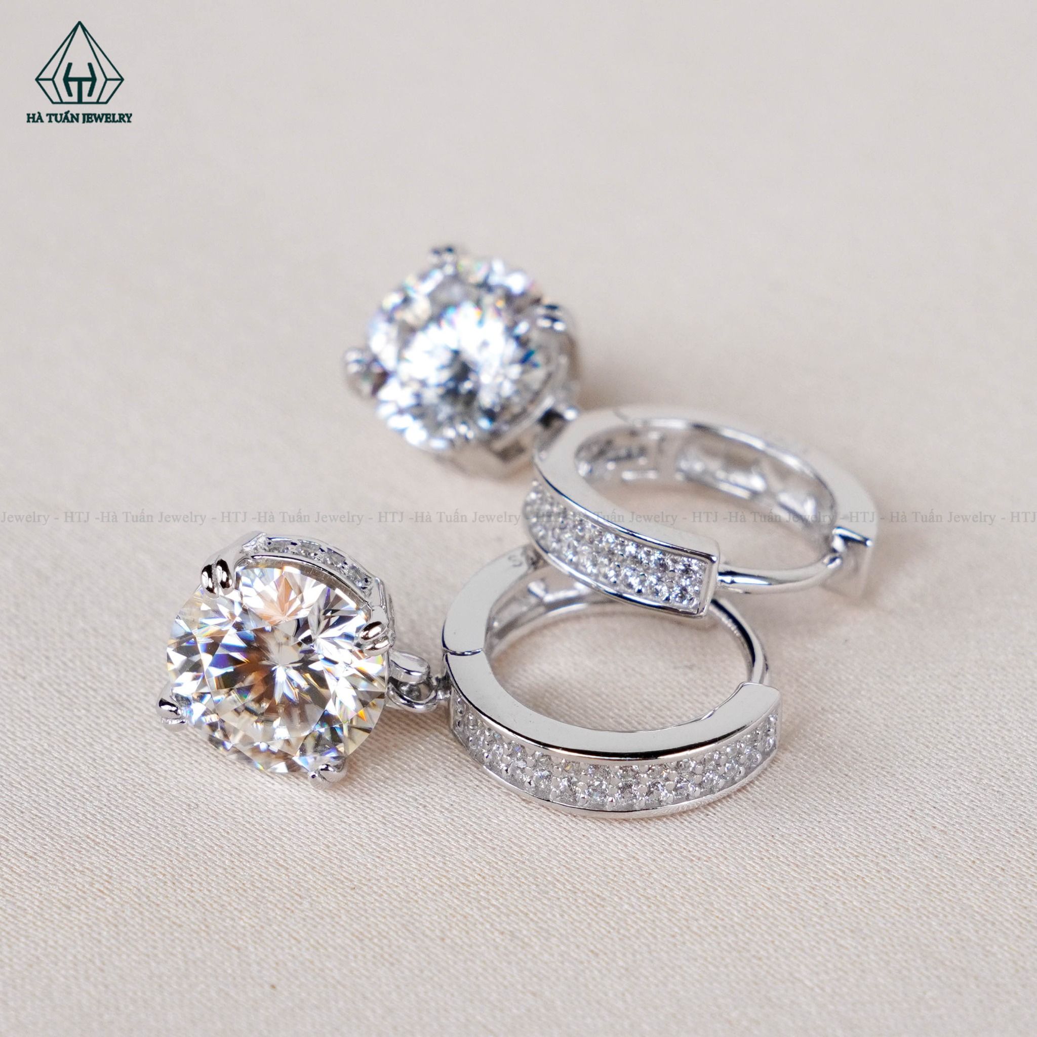  EX382 Bông khoen chủ MOIS 8mm (không mã cạnh) 