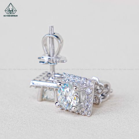EX396 5.4mm Bông tai vuông