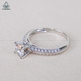  RX476 6mm Nhẫn nữ 4 chấu đai móc máy 