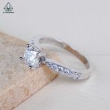  RX474 5.4mm Nhẫn nữ 4 chấu 