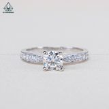  RX474 5.4mm Nhẫn nữ 4 chấu 