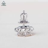  EX389 7.5mm Bông tai hoa 10 cánh 