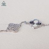  B900 Lắc tay VAN trắng đá móc máy 