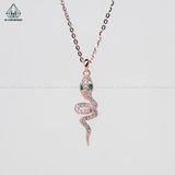  N599 Dây mặt liền rắn xi vàng hồng 