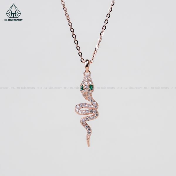  N599 Dây mặt liền rắn xi vàng hồng 