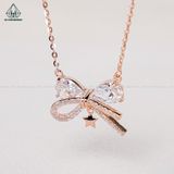  N597 Dây mặt liền nơ đá 