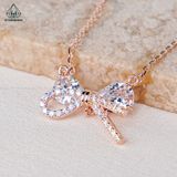  N597 Dây mặt liền nơ đá 