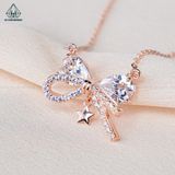  N597 Dây mặt liền nơ đá 