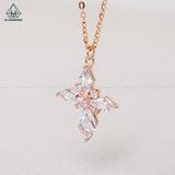  N596 Dây mặt liền thánh giá Full đá 