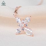  N596 Dây mặt liền thánh giá Full đá 