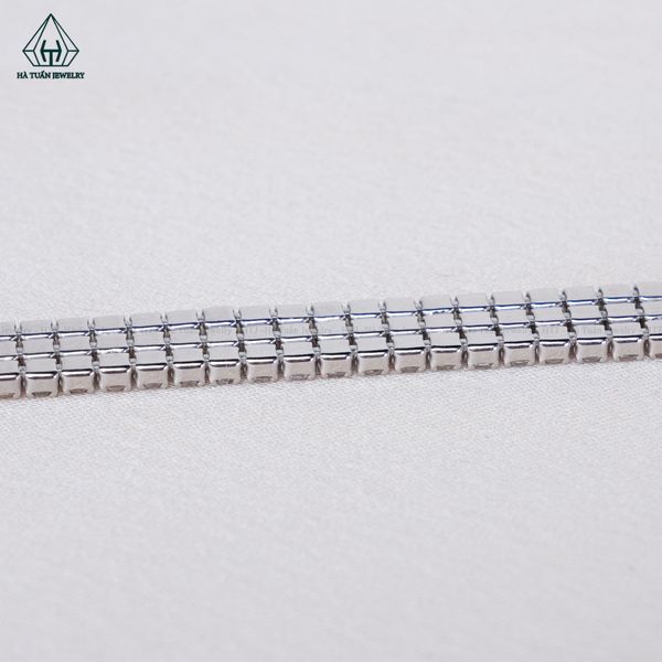  B907 Lắc tay 3 hàng 2mm 