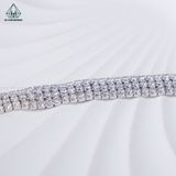  B907 Lắc tay 3 hàng 2mm 