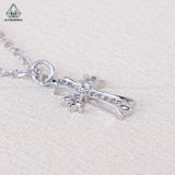  N598 Dây mặt liền thánh giá đôi 