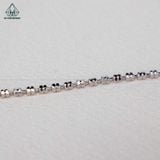  NCX077 2mm Dây chuyền bi đôi 