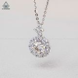  N618 Dây mặt liền chủ MOIS trắng 6.5mm (không mã cạnh) 