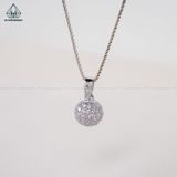  P391 Mặt dây chuyền châu đá 