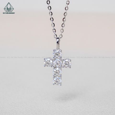 N619 Dây mặt liền thánh giá FULL MOIS 3mm