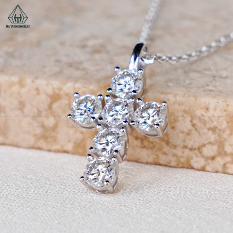 N619 Dây mặt liền thánh giá FULL MOIS 3mm