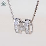  P393 Mặt dây chuyền chữ H 