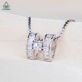  P393 Mặt dây chuyền chữ H 