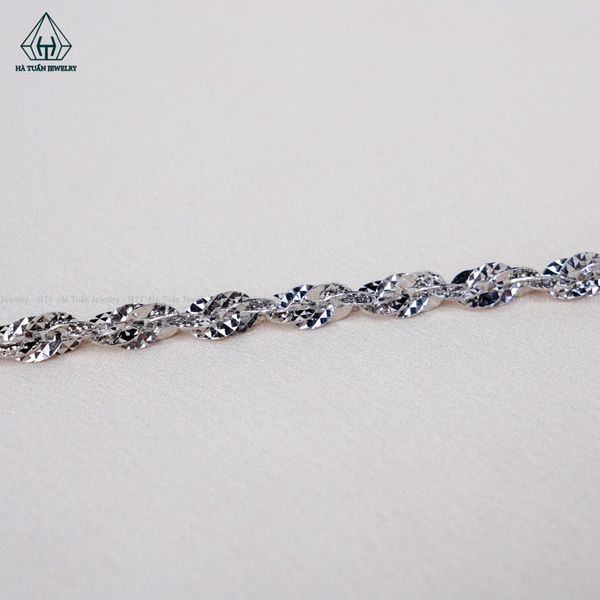  B912 5mm Lắc tay xoắn tròn 