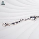  B908 Lắc tay tim trơn 