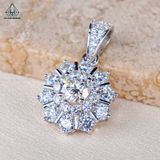  PX204 5.4mm Mặt dây viền 10 cánh nhọn 