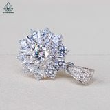  PX204 5.4mm Mặt dây viền 10 cánh nhọn 