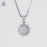  PX204 5.4mm Mặt dây viền 10 cánh nhọn 