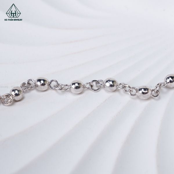  B914 4mm Lắc tay bi trơn 