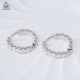  EX420 FULL MOIS 3mm Bông tai khoen 