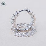  EX420 FULL MOIS 3mm Bông tai khoen 