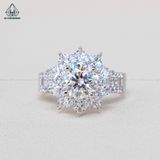  RX483 7mm Nhẫn nữ cánh nhọn 