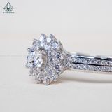  BGX222 9mm Lắc tay hoa đá 