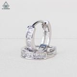  E986 Bông tai khoen PRINCESS 2mm 