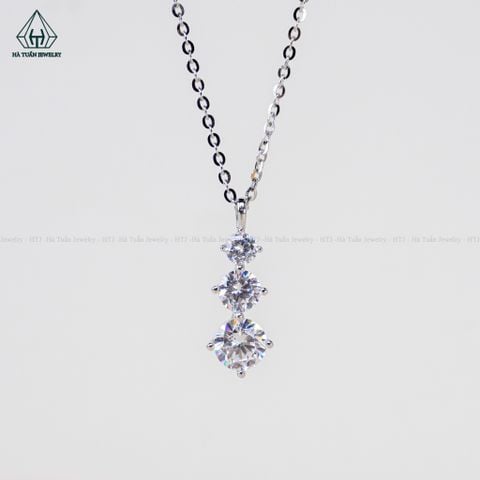 N630 Dây mặt liền 3 tầng đá